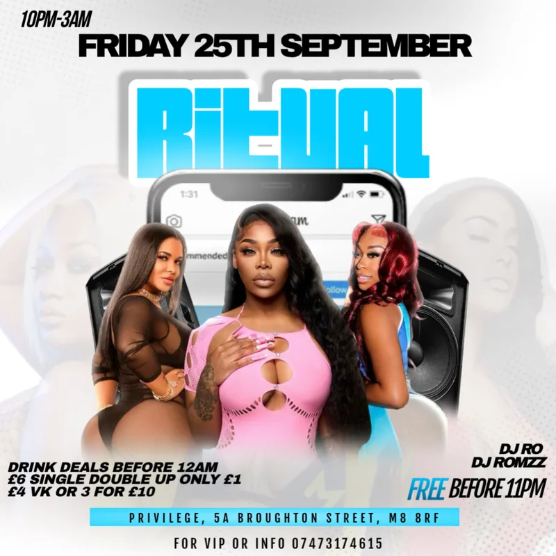Ritual Freshers Special
