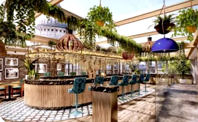 ICONIC ROOFTOP VIBRANT SOCIAL! DJ SET-MIX & MINGLE WITH A VIEW! St Paul's