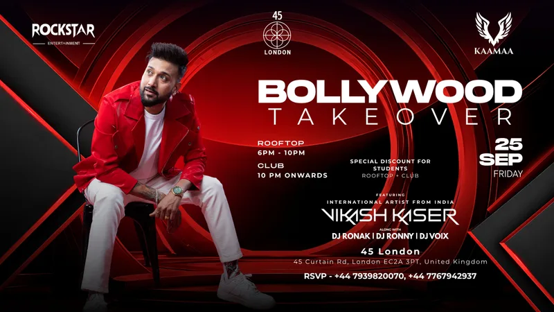 BOLLYWOOD TAKEOVER ft. VIKASH KASER