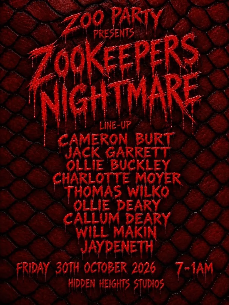 ZOOKEEPERS NIGHTMARE - HIDDEN HEIGHTS STUDIOS - 30/10/26