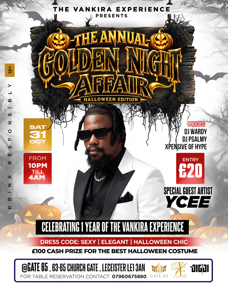The Annual Golden Night Affair- Halloween Edition