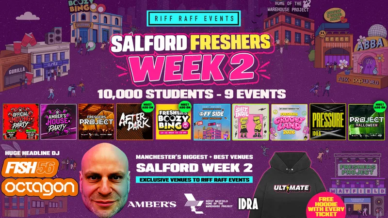 SALFORD WEEK 2 WRISTBAND 🚀 + Huge Artist!