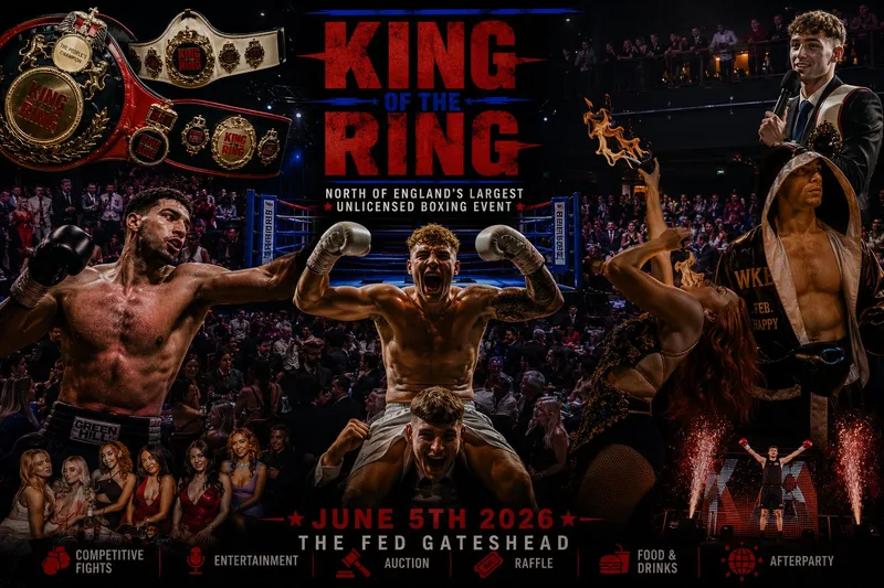 KING OF THE RING Vol5 - October 3rd… Stacked with Talent ‼️