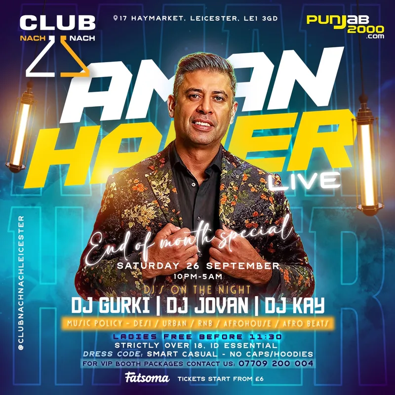 CLUB NACH NACH PRESENTS AMAN HAYER LIVE!!