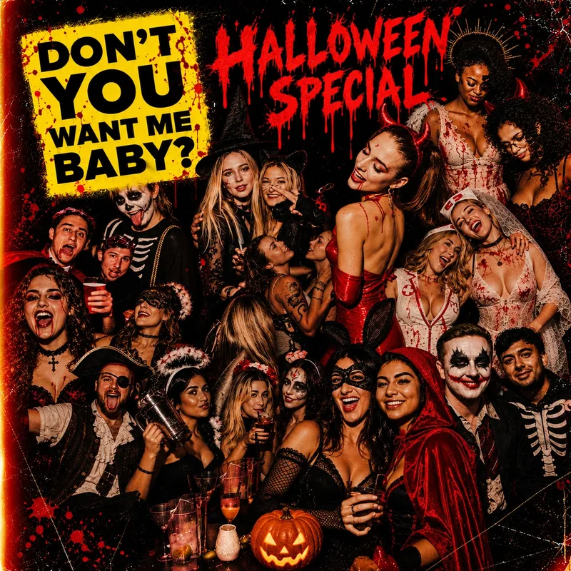 DON'T YOU WANT ME BABY? HALLOWEEN SPECIAL - PARTY/THROWBACK/ POP/PARTY ANTHEMS