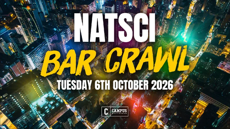 NatSci Bar Crawl