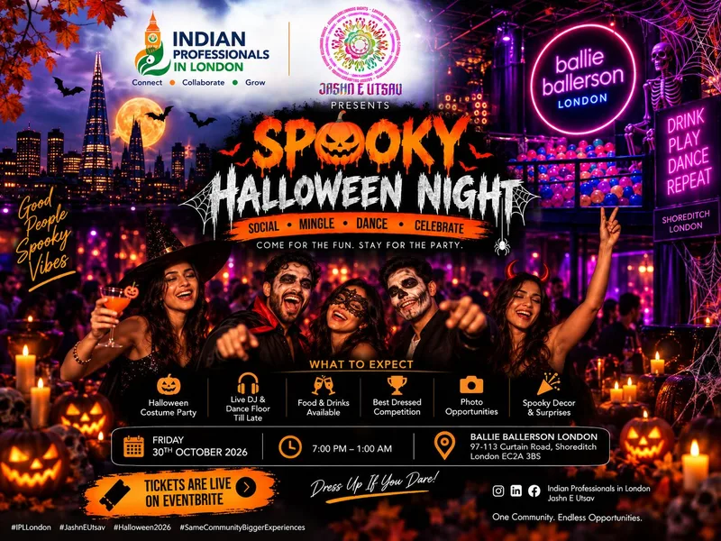 Spooky Halloween Night 2026 | Costumes, DJ & Party Till Late