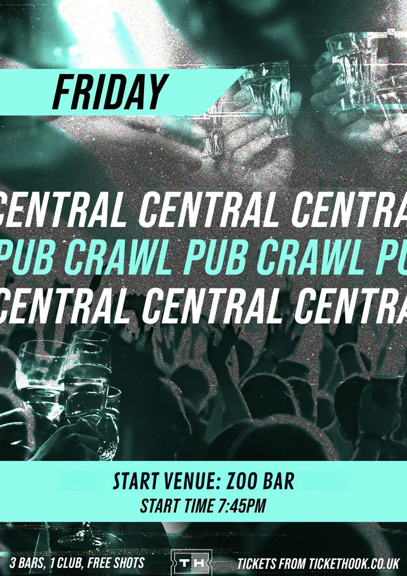 CENTRAL LONDON BAR CRAWL FRIDAY 23RD OCTOBER