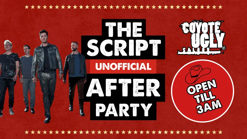THE SCRIPT UNOFFICIAL AFTERPARTY