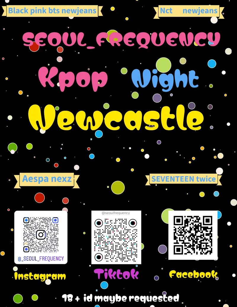 Kpop Newcastle freshers night