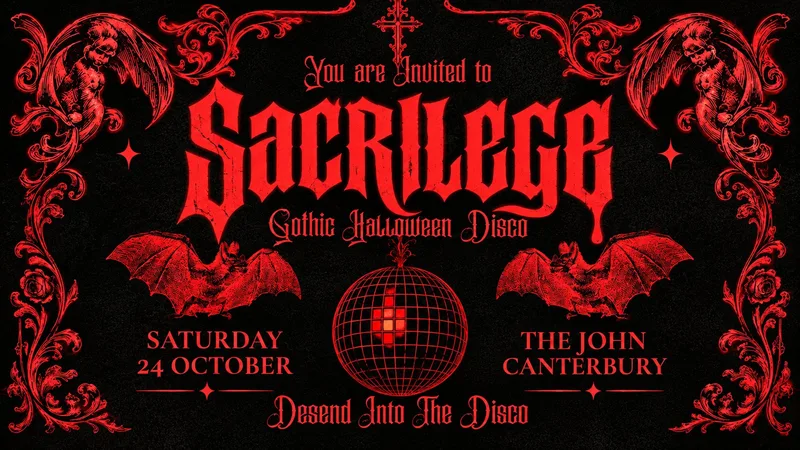 SACRILEGE ★ gothic halloween disco