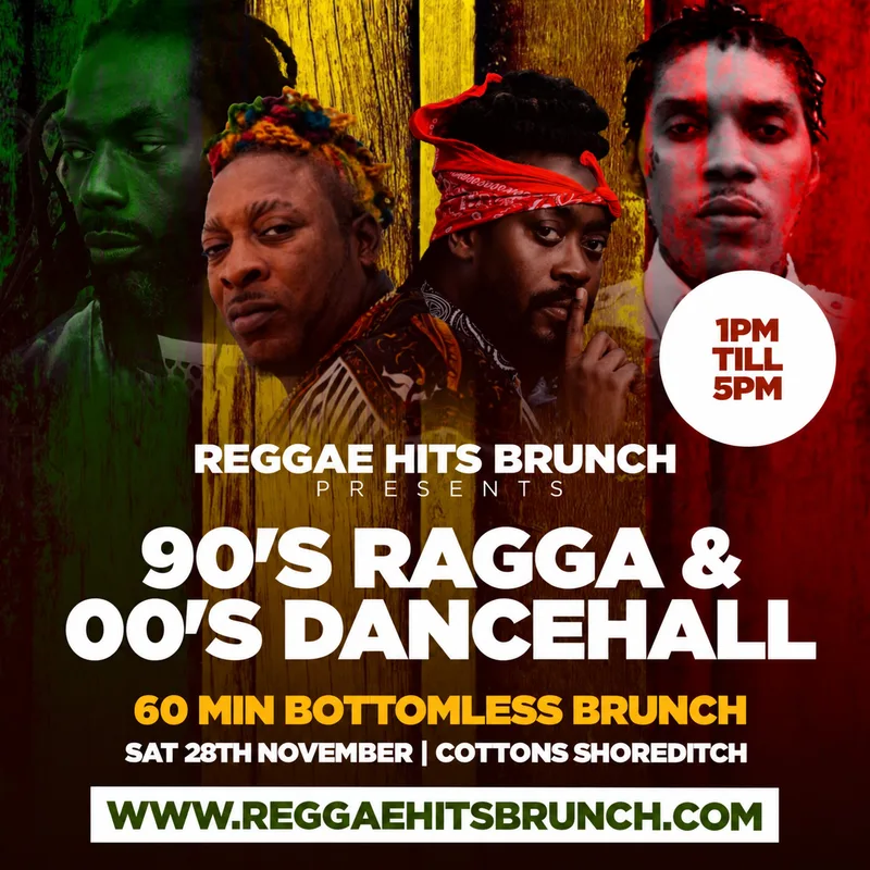 90'S RAGGA & 00'S DANCEHALL BOTTOMLESS BRUNCH
