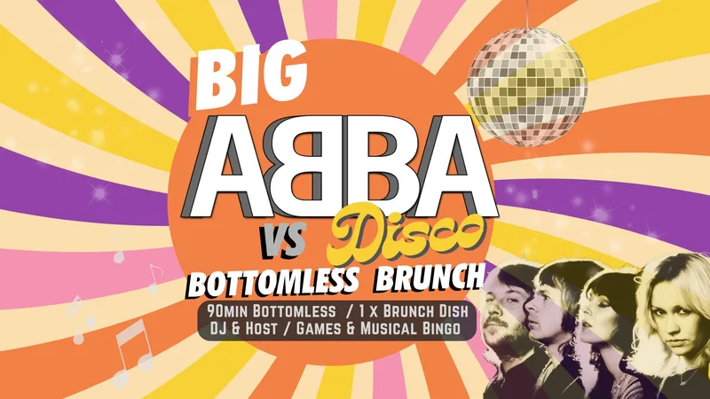 Big Abba vs Disco Bottomless Brunch - Big Belly Southbank