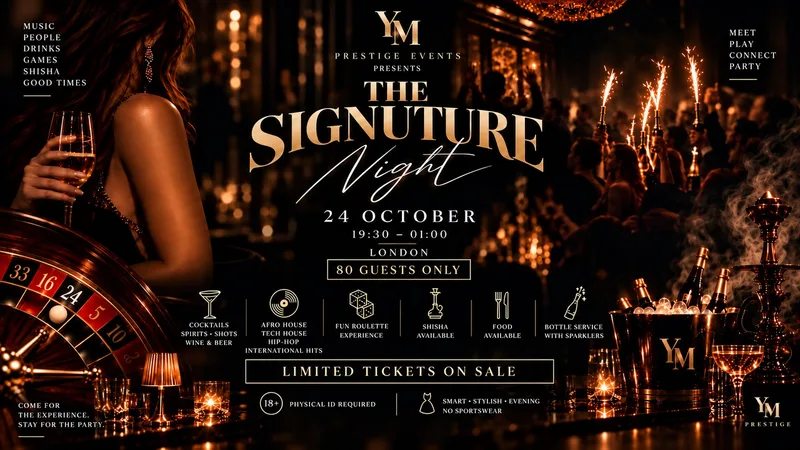YM PRESTIGE — THE SIGNATURE NIGHT