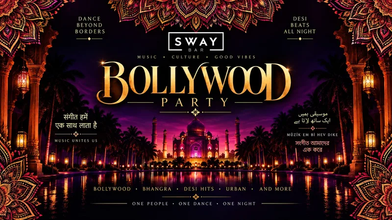 27th September 🇮🇳 BOLLYWOOD MONDAYS | 200 FREE TICKETS | LONDON’S NEW MONDAY PARTY 🔥