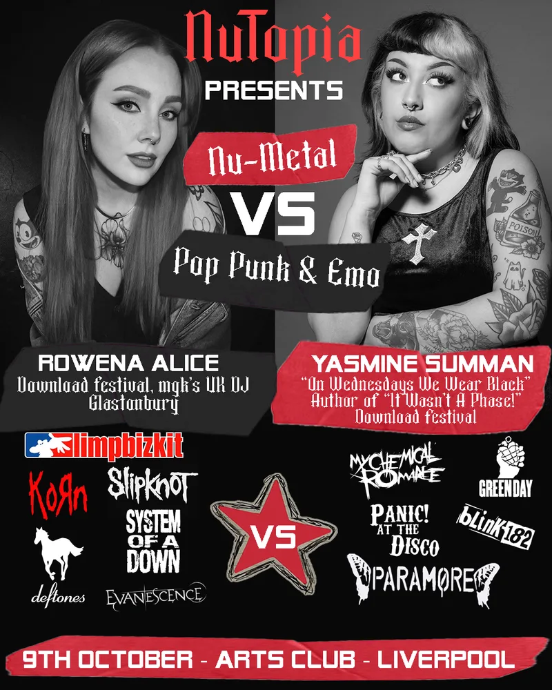 NuTopia: The Ultimate Nu Metal Club Night