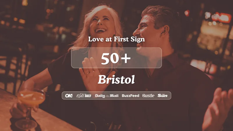 50+ Singles Night at Bootlegger Bristol | Love at First Sign