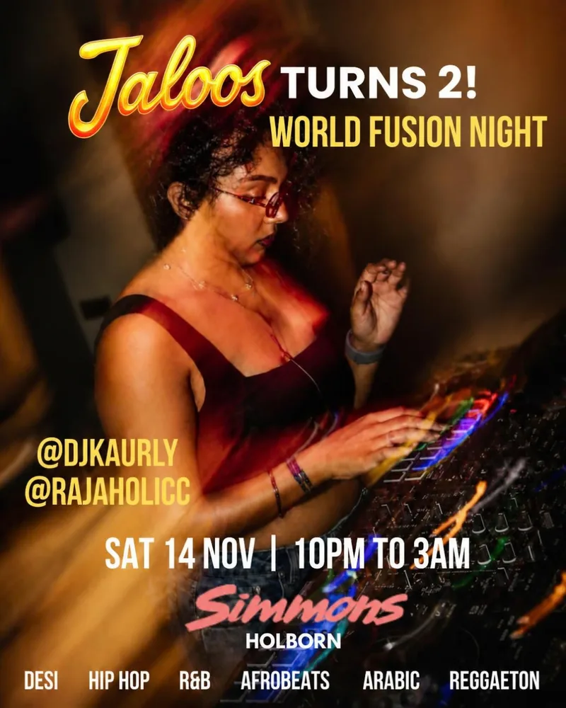 JALOOS TURNS 2 | World Fusion Party | Desi, Afrobeats, Hip-Hop, R&B, Reggaeton and more!