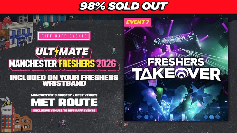DAY 4: RIFF RAFF ULTIMATE MMU FRESHERS : FRESHERS TAKEOVER @ ⚡️ AMBERS