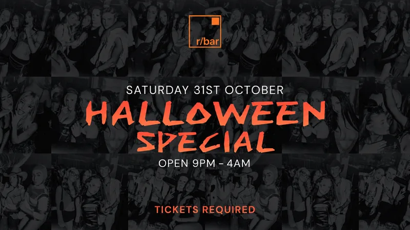 🎃 R/BAR HALLOWEEN SATURDAY 2026 🎃
