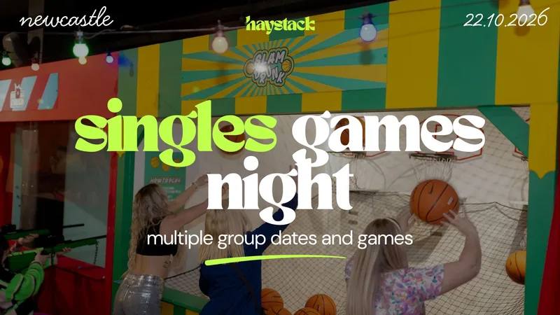 GAMES AND DRINKS WITH SINGLES | NEWCASTLE | THURSDAY 22ND OCTOBER