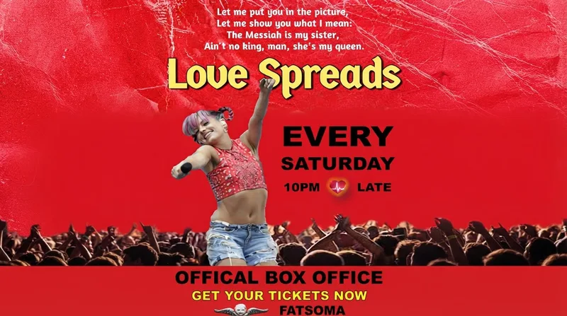 LOVE SPREADS ~ Every Saturday