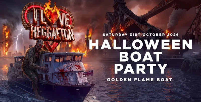 BIGGEST HALLOWEEN BOAT REGGAETON PARTY BY I LOVE REGGAETON - SAT 31/10/26