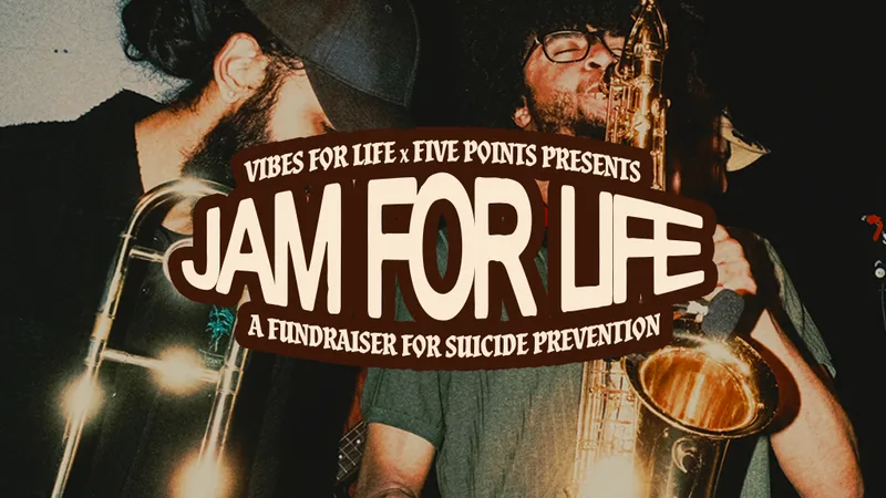 Jam For Life: A Fundraiser For Suicide Prevention