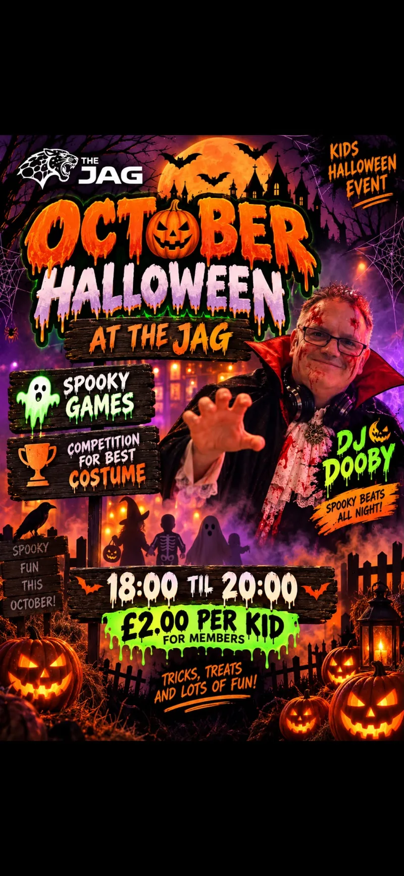 Kids Halloween disco