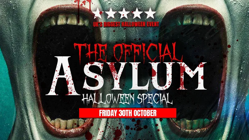 WINDSOR HALLOWEEN 🎃 - THE ASYLUM - Sold out 10 years running! RHUL's Biggest Halloween Event
