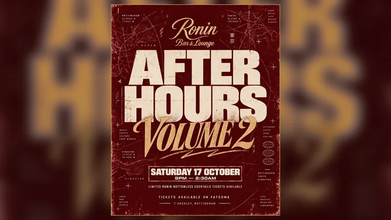 AFTER HOURS: – VOLUME 2