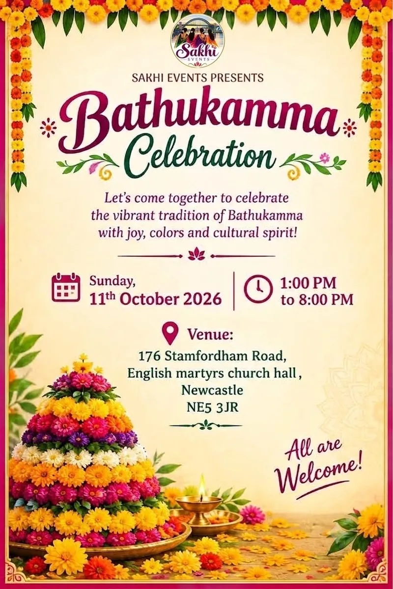 Bathukamma celebrations 2026