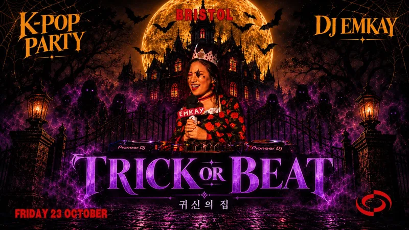 Bristol KPOP HALLOWEEN "TRICK OR BEAT" with DJ EMKAY | Friday 23rd October
