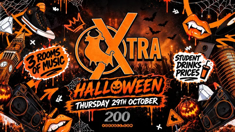 Vodbull Xtra Halloween Special x 200 On Broad Street - Every Thursday!