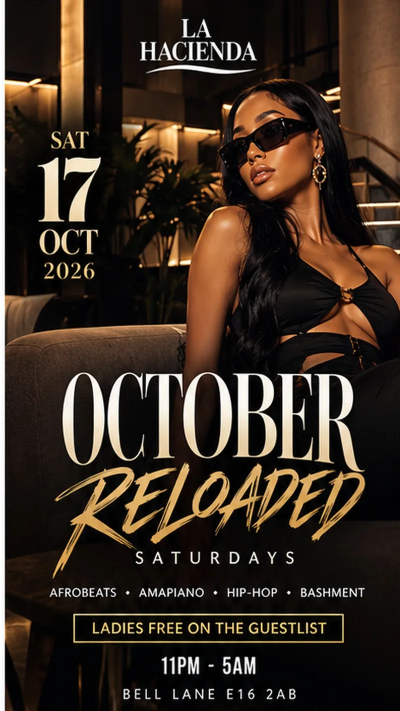 RELOADED SATURDAYS | LA HACIENDA | OCT 17