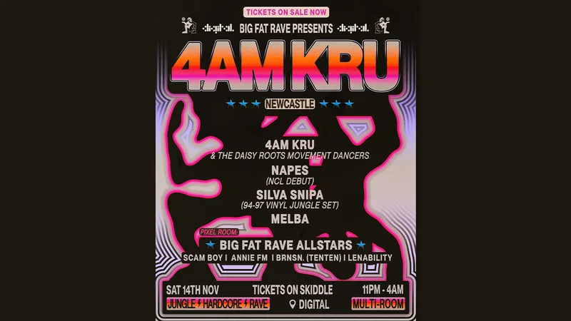 Big Fat Rave: 4AM KRU, Napes, Silva Snipa & Many More!