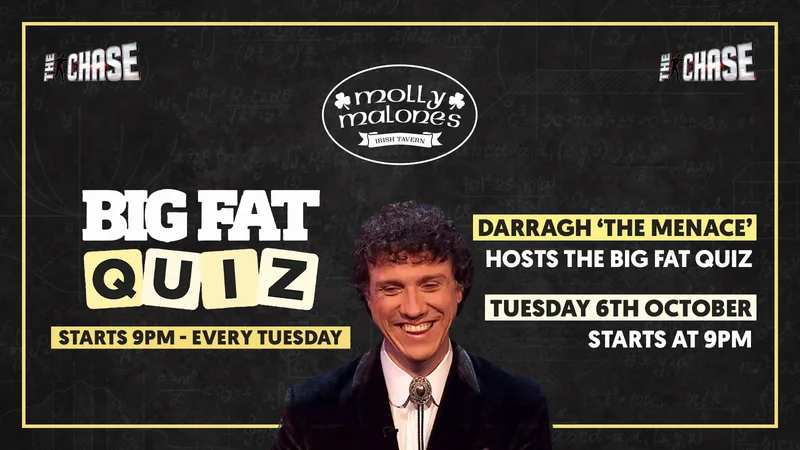 The Big Fat Quiz | Darragh 'The Menace' | Molly Malones