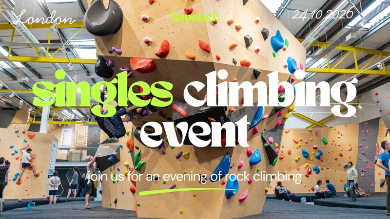 HAYSTACK DATING | SUBSTATION CLIMBING GYM BRIXTON | SATURDAY OCTOBER 24TH