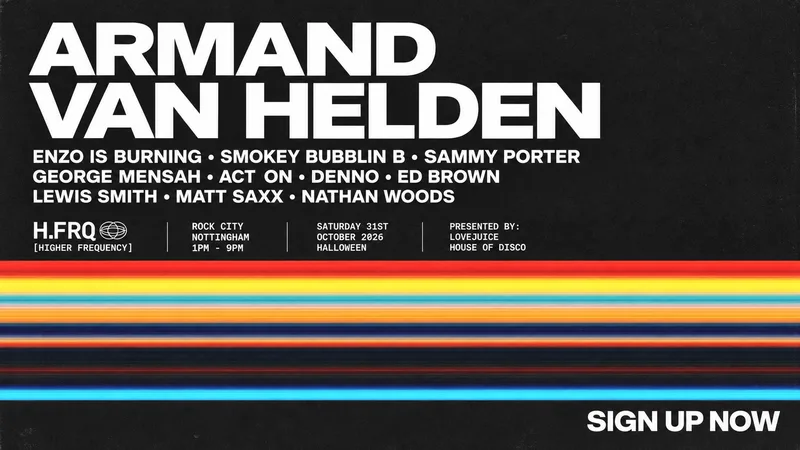House of Disco x Higher Frequency Presents: Armand Van Helden