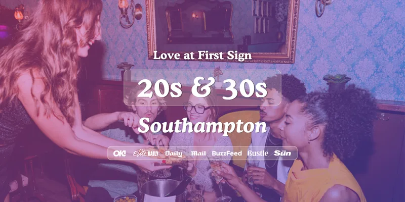 30s & 40s Singles Night at Funky Flamingo Southampton| Love at First Sign