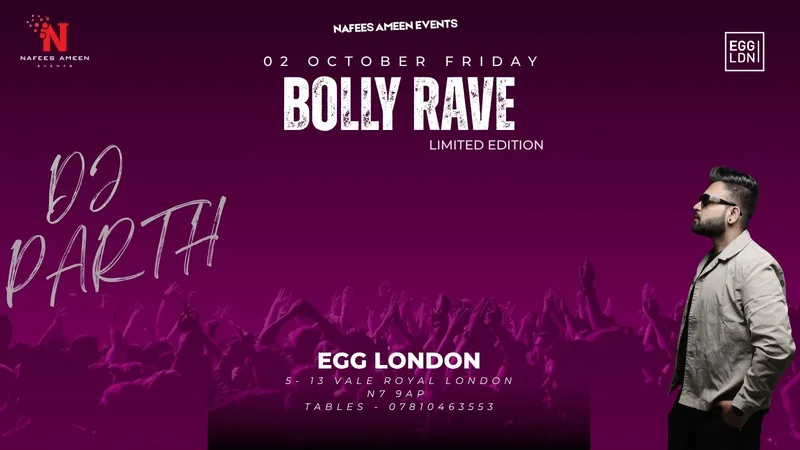 BOLLY RAVE - LIMITED EDITION FT DJ PARTH