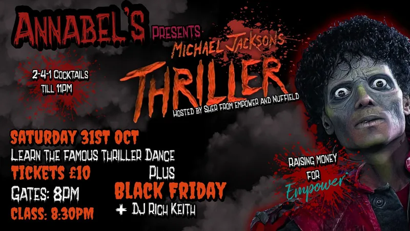 Thriller Fundraiser for Empower CIC