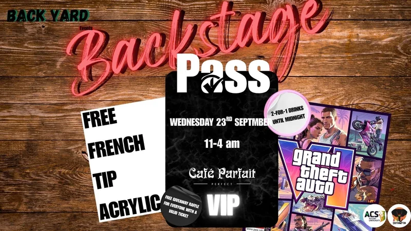 Backstage pass