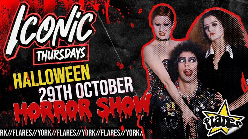 Iconic Horror Show @ Flares 🫦🖤👠