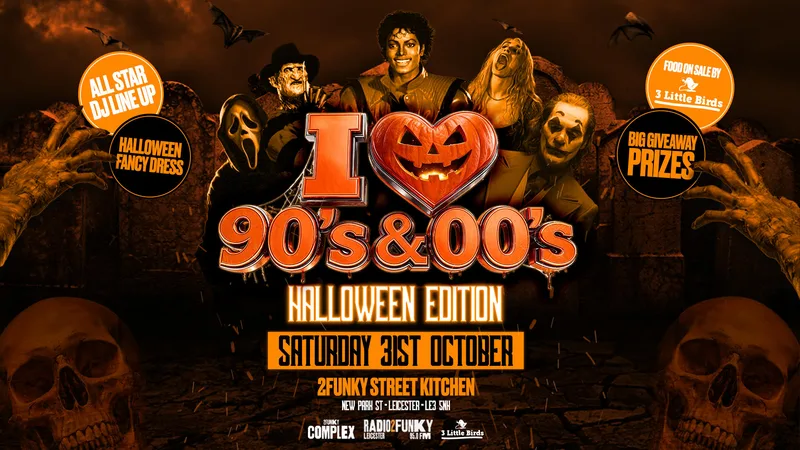 I LOVE 90s & 00s – HALLOWEEN EDITION