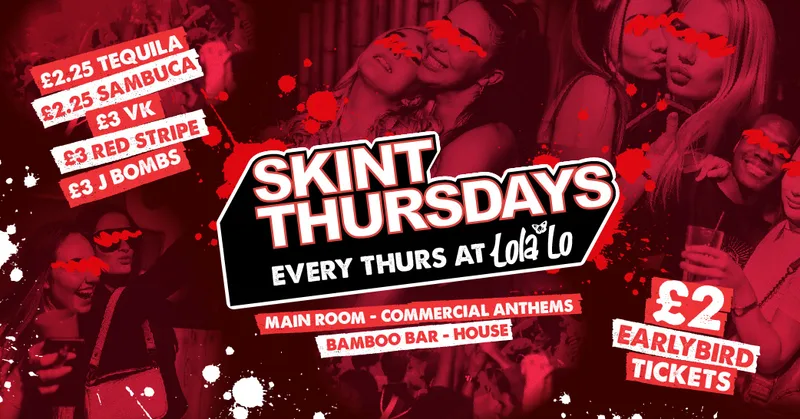 SKINT THURSDAYS - PYSCHO SKINT🧟♂️🩸