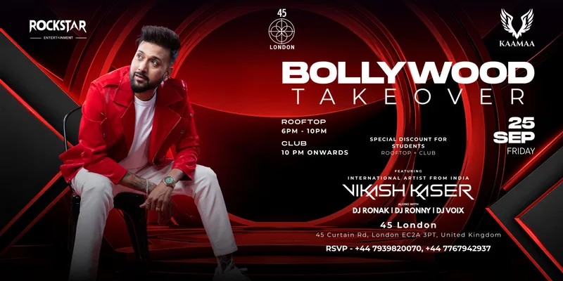 BOLLYWOOD TAKEOVER ft. VIKASH KASER by KAAMAA