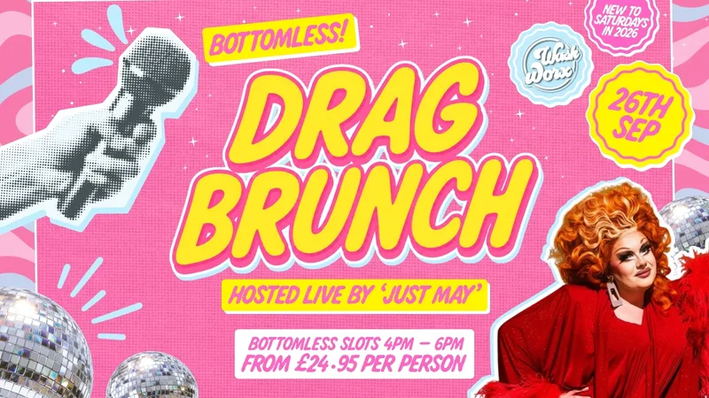 BOTTOMLESS DRAG BRUNCH 💋- JUST MAY