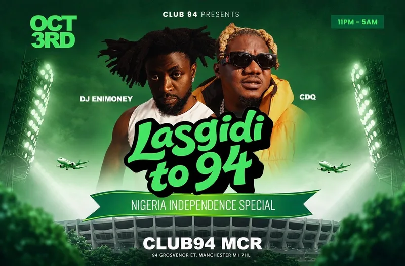 LASGIDI to 94 (Nigerian independence special)