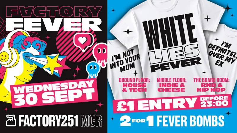 FACTORY FEVER – WHITE LIES FEVER 🤫